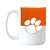 Clemson 15oz Colorblock Sublimated Mug