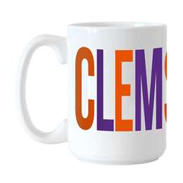 Clemson 15oz Overtime Sublimated Mug