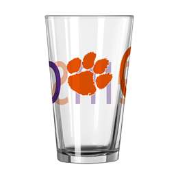 Clemson 16oz Overtime Pint Glass