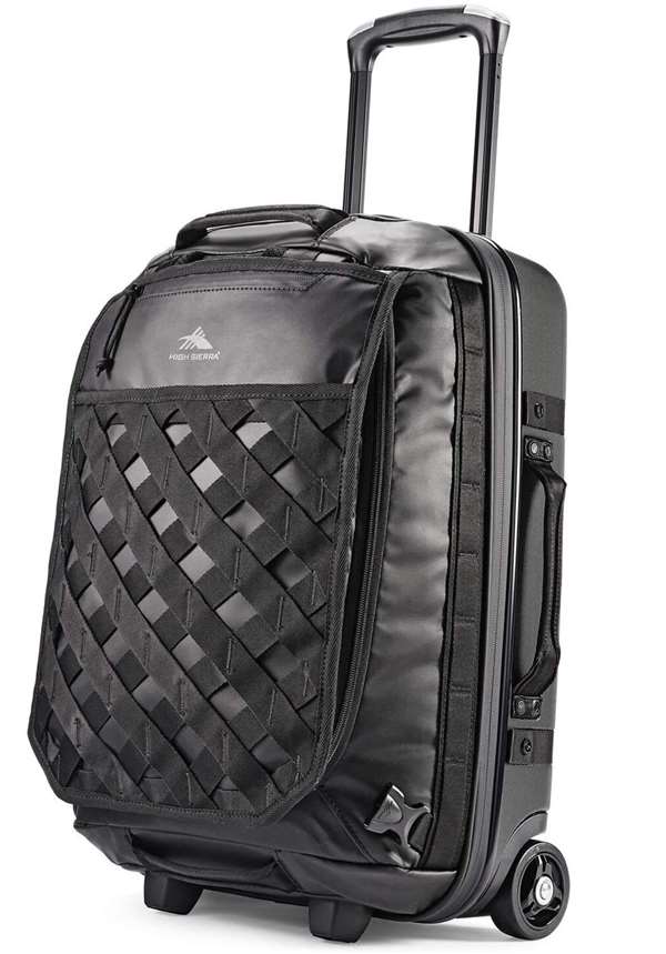 High Sierra OTC 22" Wheeled Backpack Black/Black