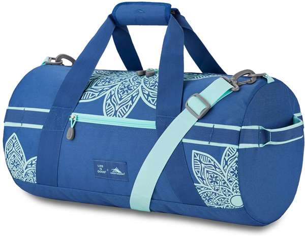 High Sierra Life Is Good Cargo Duffel Mandala VINTAGE BLUE/BERMUDA BLUE