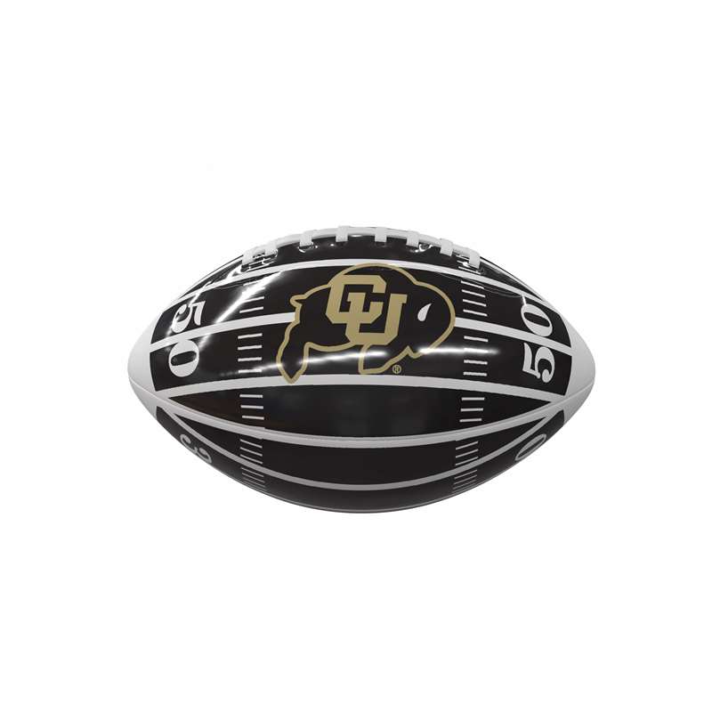 University of Colorado Buffalos Field Youth Size Glossy Football