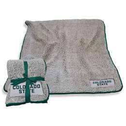 Colorado State University Rams Frosty Fleece Blanket 60 X 50 inches