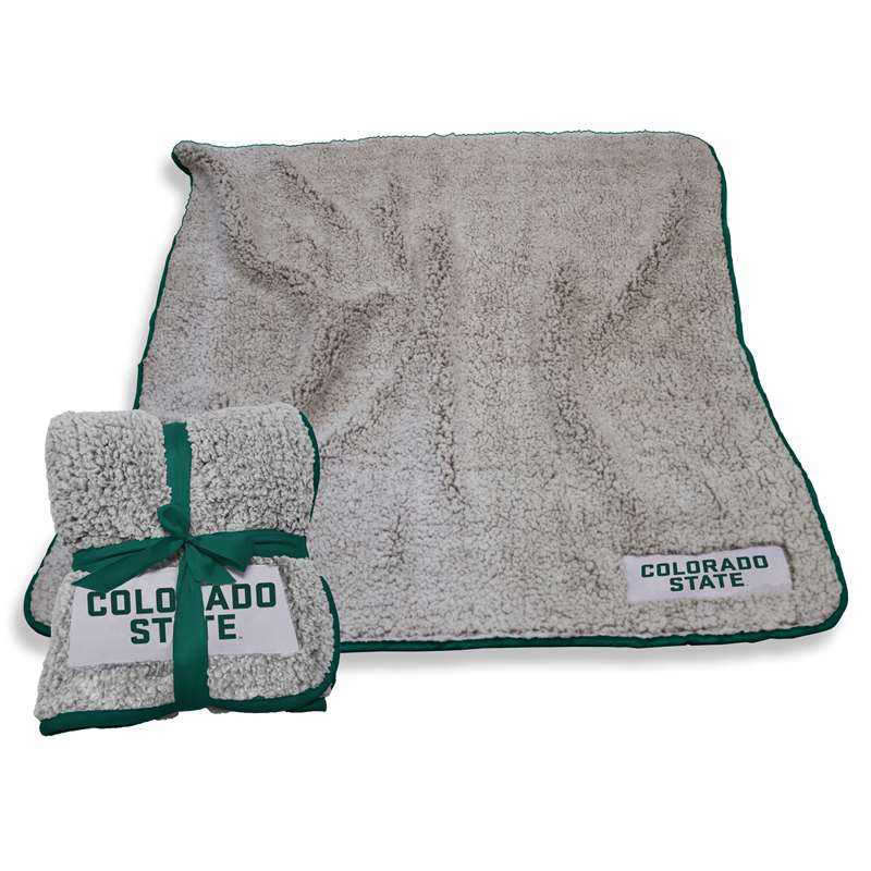 Colorado State University Rams Frosty Fleece Blanket 60 X 50 inches