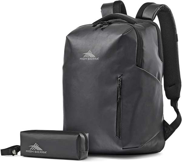 High Sierra Rossby Coated DAYPACK BLACK/BLACK