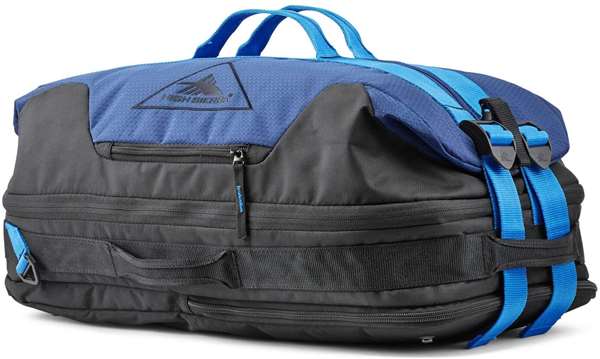 High Sierra Dells Canyon Convertible Duffel TRUE NAVY/BLACK/SPORT BLUE