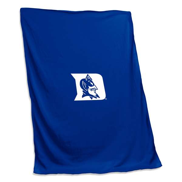 Duke University Blue Devils Sweatshirt Blanket 84 X 54 inches