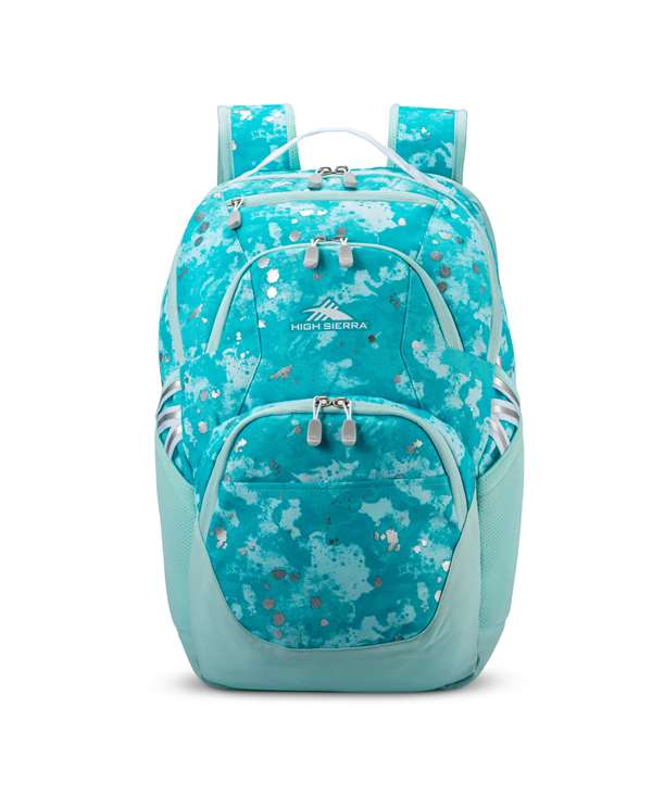 High Sierra Back to School Backpack  Swoop SG ART CLASS/SKY BLUE  