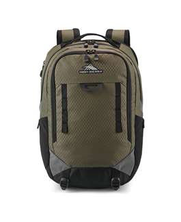 High Sierra Back to School Backpack  Litmus Olive  