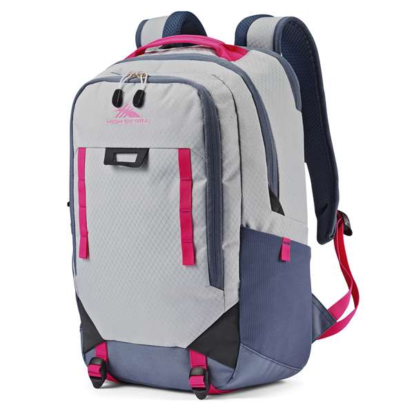 High Sierra Back to School Backpack  Litmus SILVER/MAGENTA