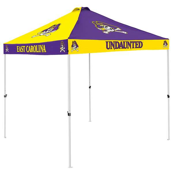 East Carolina University Pirates 9 X 9 Checkerboard Canopy - Tailgate Tent with Carry Bag