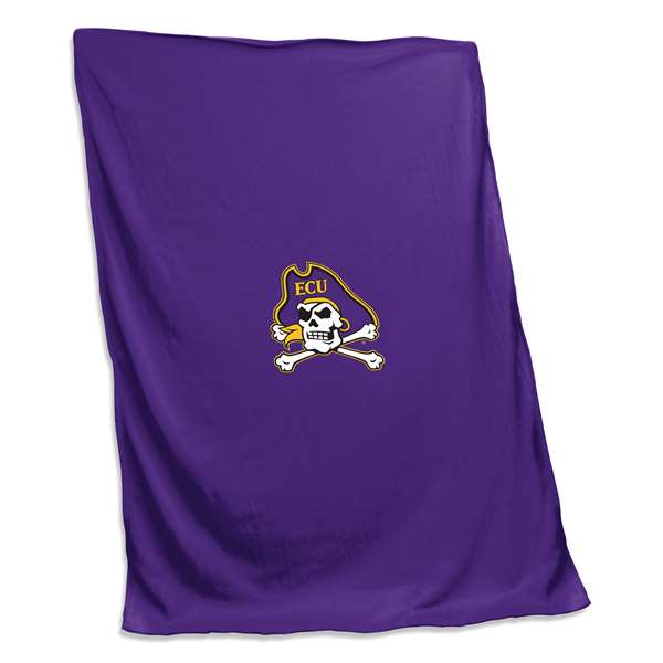 East Carolina University Pirates Sweatshirt Blanket 74 -Sweatshirt Blnkt