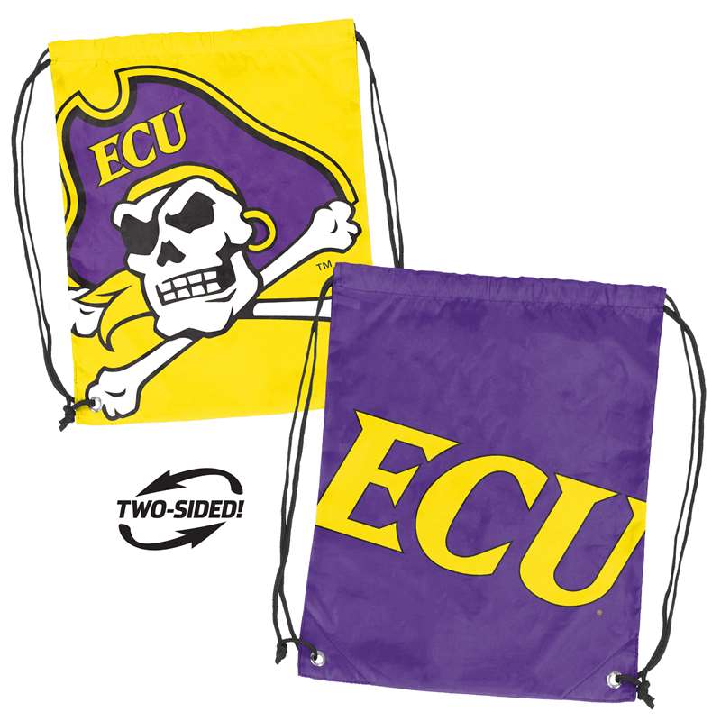 East Carolina University Pirates Doubleheader Draw String Backsack