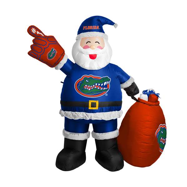 Florida Gators 7ft Yard Inflatable Santa Claus  99