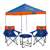 Florida Gators Canopy Tailgate Bundle - Set Includes 9X9 Canopy, 2 Chairs and 1 Side Table