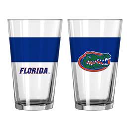 Florida 16oz Colorblock Pint Glass