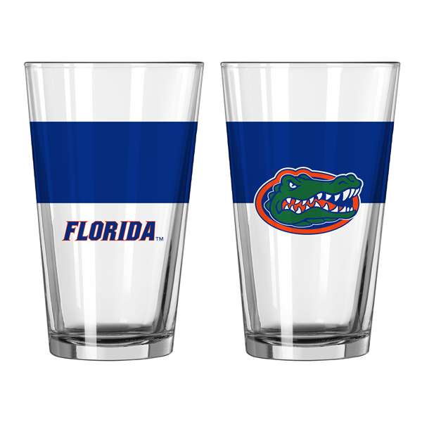 Florida 16oz Colorblock Pint Glass