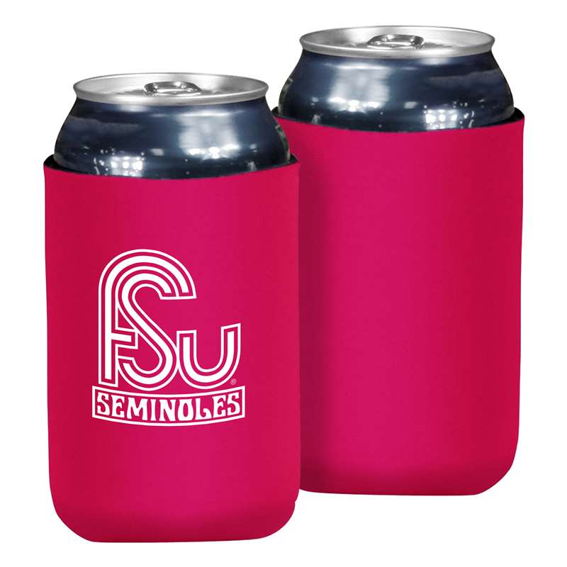 FL State Beach Club Flat Can Coozie  