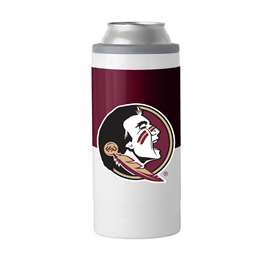 FL State Colorblock 12oz Slim Can Coolie Coozie