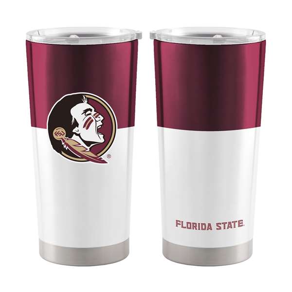 FL State Colorblock 20oz Stainless Tumbler