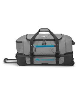 High Sierra Fairlead Collection 28 Db Wheeled Duffel Steel Grey/Mercury/Blue