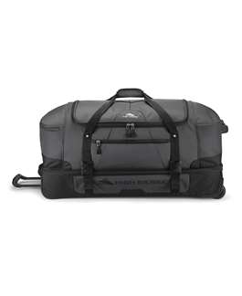 High Sierra Fairlead Collection 34 Db Wheeled Duffel Mercury/Black