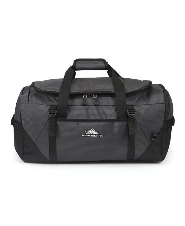 High Sierra Fairlead Collection Travel Duffel/Backpack Mercury/Black