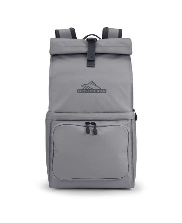 High Sierra Beach N Chill Cooler Backpack Steel Grey/Mercury