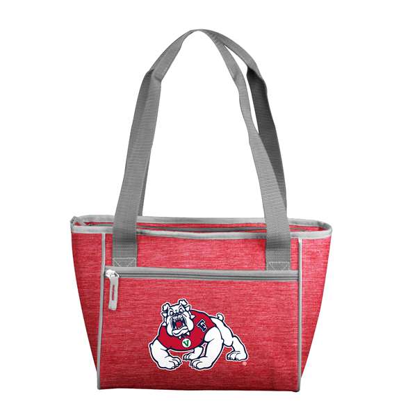 Fresno State Crosshatch 16 Can Cooler Tote