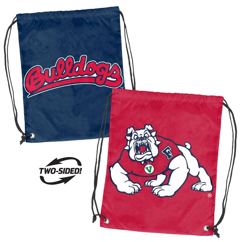 Fresno State University Bulldogs Doubleheader Draw String Backsack