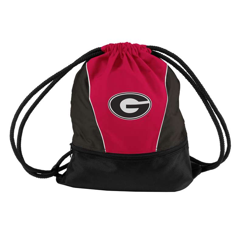 University of Georgia Bulldogs Spirit Draw String Backpack Bag