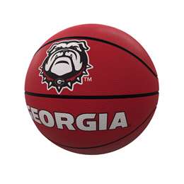 University of Georgia Bulldogs Mascot Official Size Rubber Basketball  