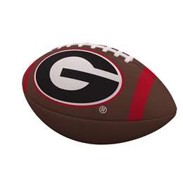 University of Georgia Bulldogs Team Stripe Official Size Composite Football  