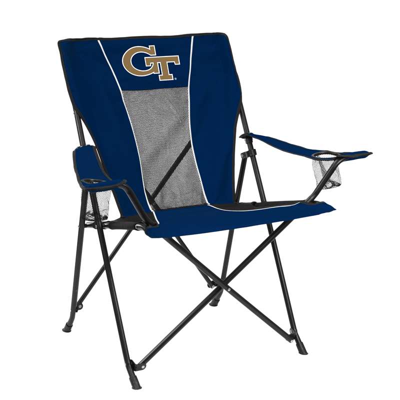 Georgia Tech Yellow Jackets Game Time Chair Folding Tailgate