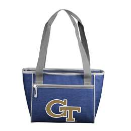 Georgia Tech Crosshatch 16 Can Cooler Tote