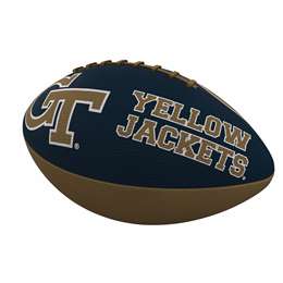 GA Tech Combo Logo Junior-Size Rubber Football