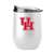 Houston 16oz Swagger White Powder Coat Curved Beverage