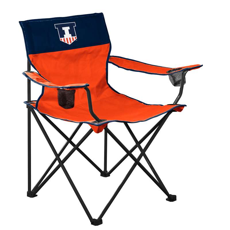 University of Illinois Fighting Illini Big Boy Folding Chair with Carry Bag