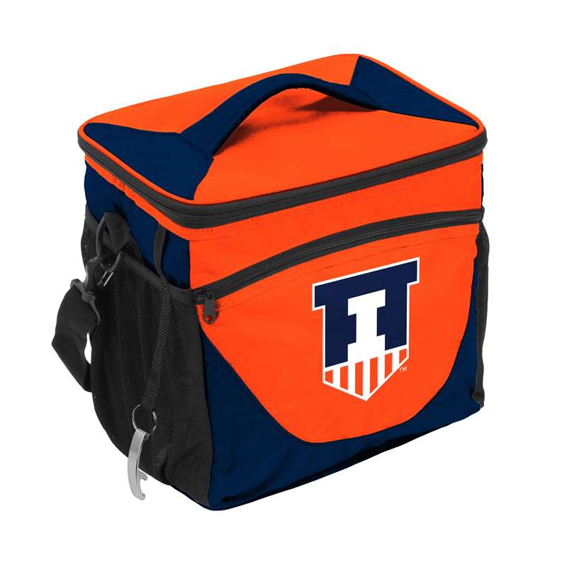 University of Illinois Fighting Illinni 24 Can Cooler