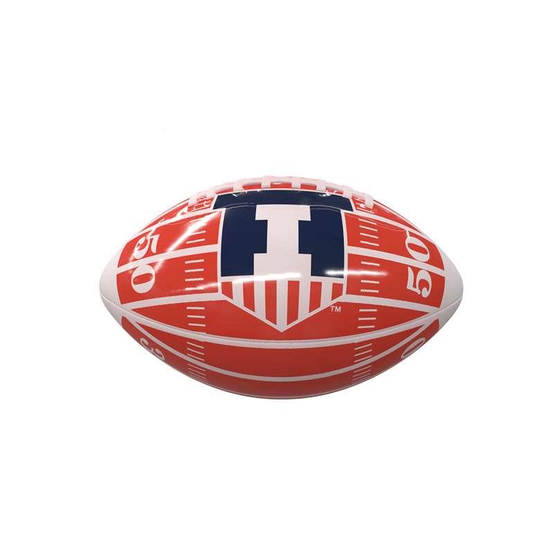 University of Illinois Fighting Illinni Field Youth Size Glossy Football