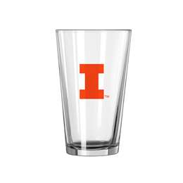 Illinois 16oz Gameday Pint Glass