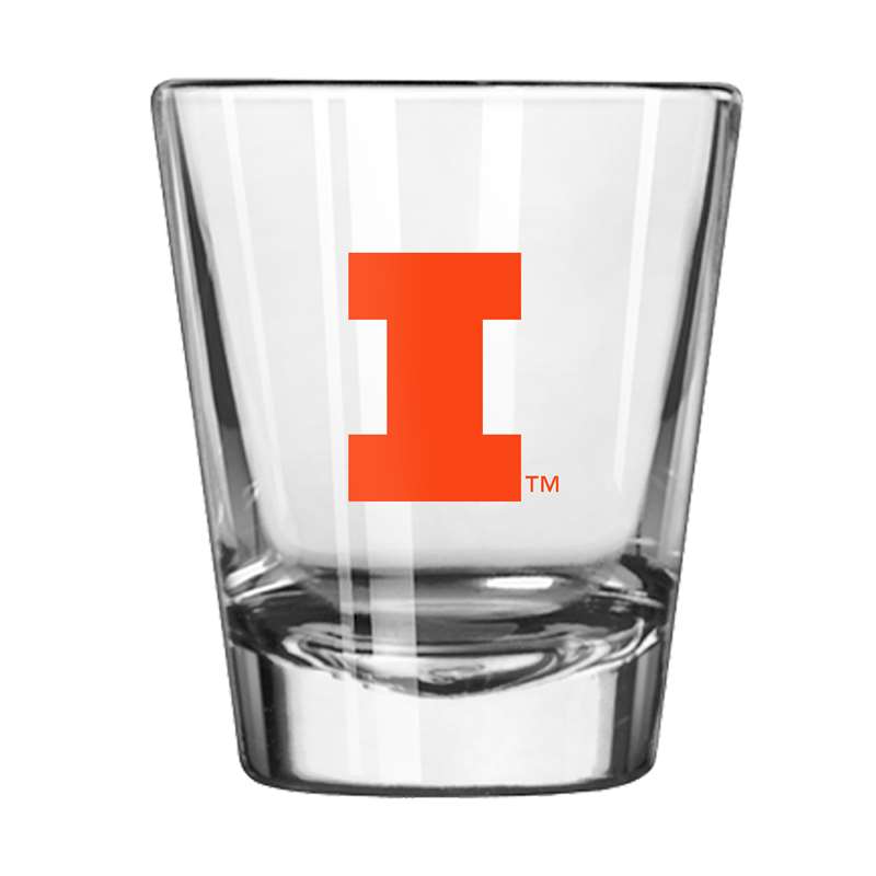 Illinois Fighting Illini 2oz Gameday Shot Glass