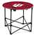 Indiana Hoosiers Folding Round Tailgate Table with Carry Bag