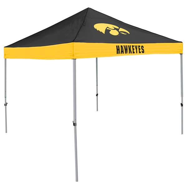 Iowa Hawkeyes 9 X 9 Canopy - Tailgate Tent with Carry Bag 