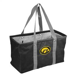 University of Iowa Hawkeyes Crosshatch Picnic Caddy Tote Bag