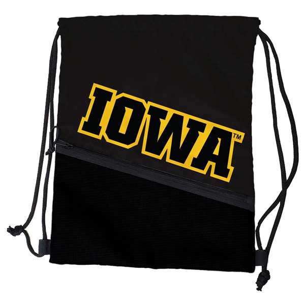 Iowa Hawkeyes Draw String Tilt Backsack Bag