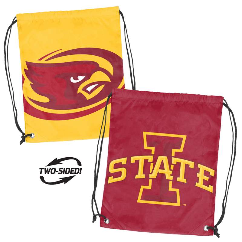 Iowa State University Cyclones Doubleheader Draw String Backsack