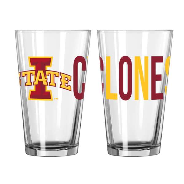 Iowa State 16oz Overtime Pint Glass