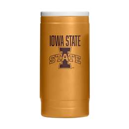 Iowa State  Huddle Powder Coat Slim Can Coolie