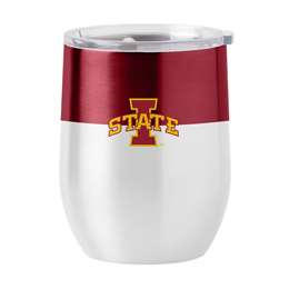 IoWashington State University Cougars University Cyclones 16oz Colorblock Stainless Curved Beverage